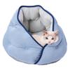 Petio Dog and Cat Bed Cool Relaxing Bed Wrap Dome HNA Cool Blue