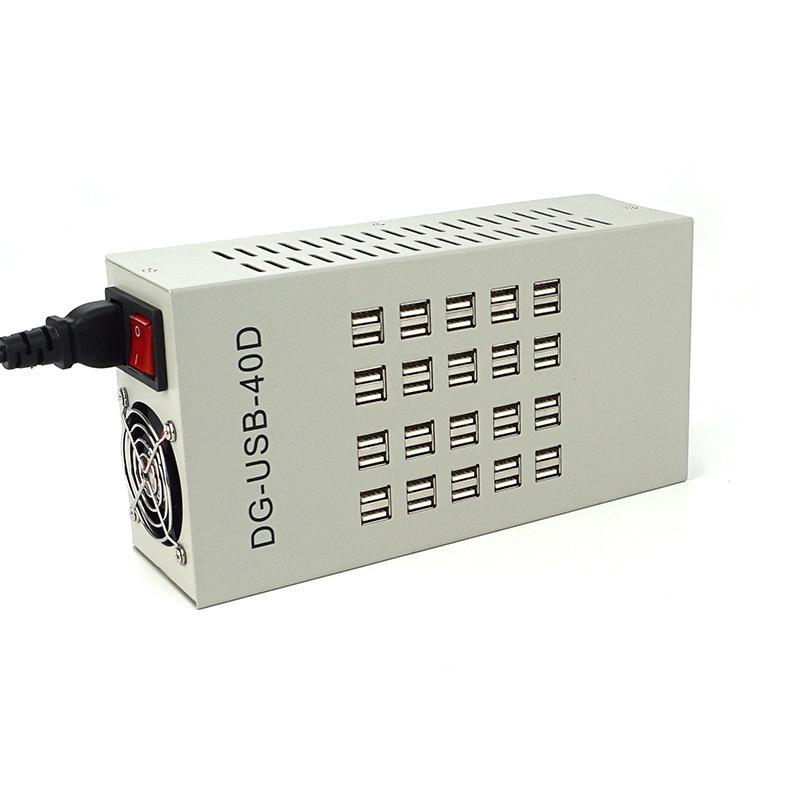 Мощная многопортовая USB-станция для зарядки с 40 портами для быстрой зарядки