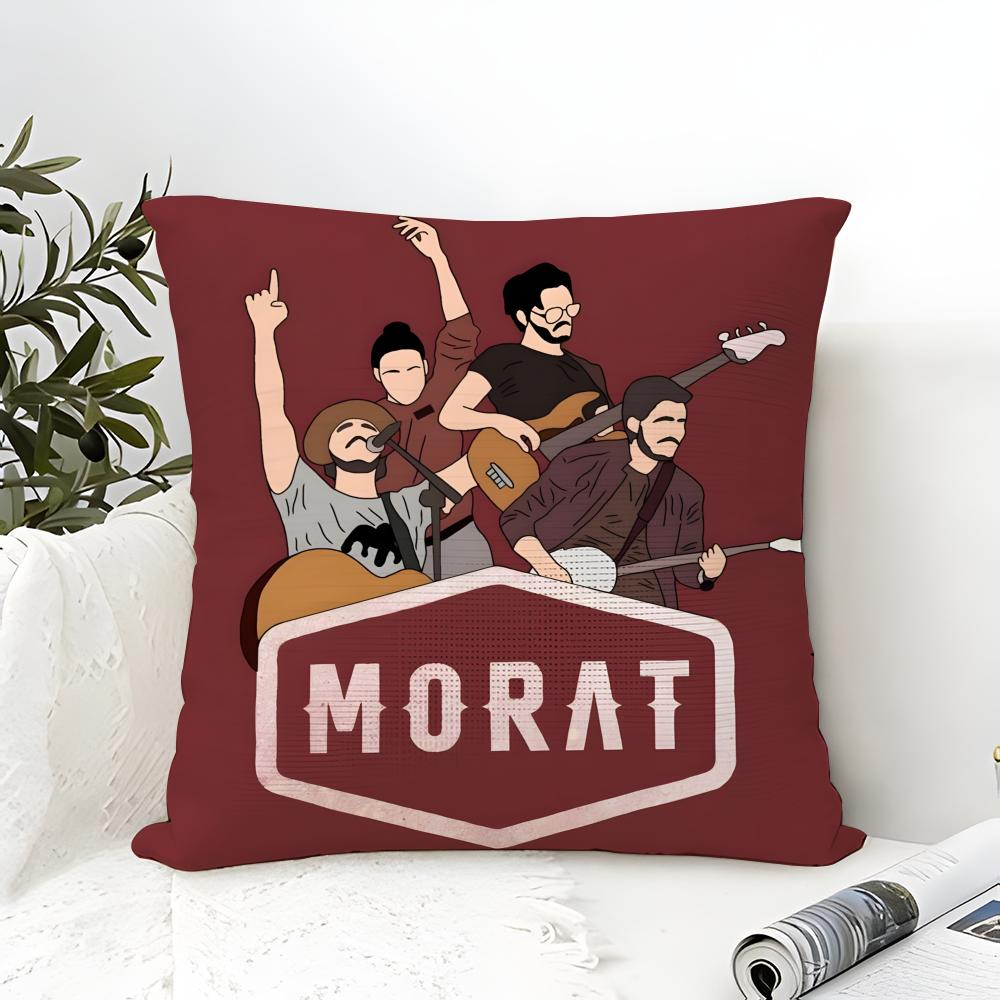 Певец Рок-музыка Группа M-Morat 3 Наволочка Льняная Наволочка Диван Домашний Декор Чехол для Подушки Чехол для Подушки