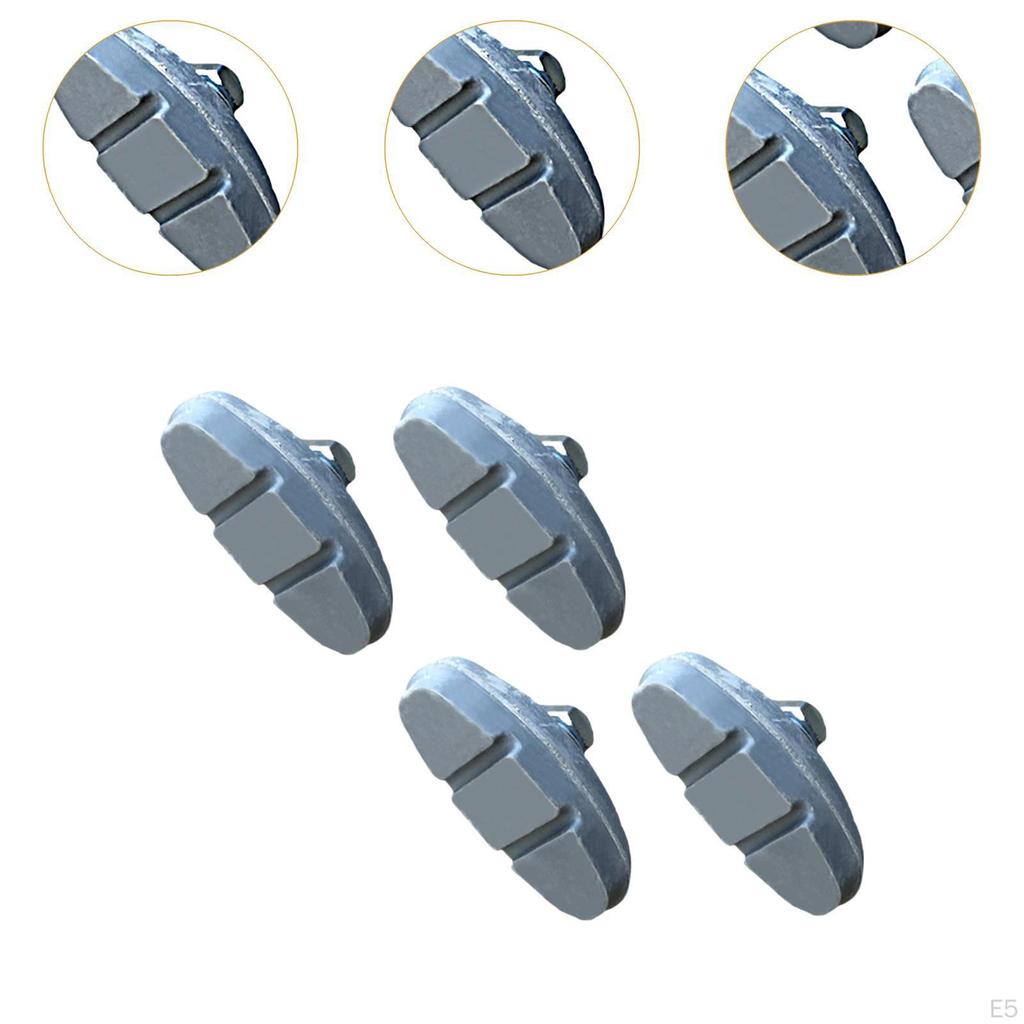 Комплект из 4 тормозных колодок для детских велосипедов Алюминиевые компоненты