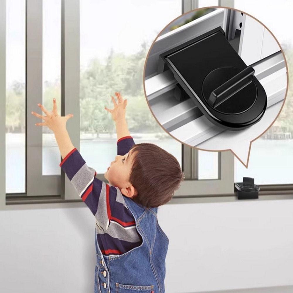 Metal Window Limiter Adjustable Safety Lock New Window Stopper  Sliding Door