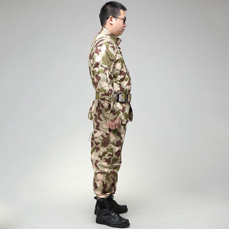 Multicam Desert Camo Cycling Jersey Set Outdoor Training Suit Men
