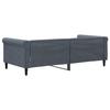 Daybed Dark Grey 90x190 cm Velvet