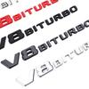 Совместимо с эмблемами на крыло Mercedes-Benz V8 BITURBO, задними эмблемами с двойным турбонаддувом, надписями и автомобильными наклейками.