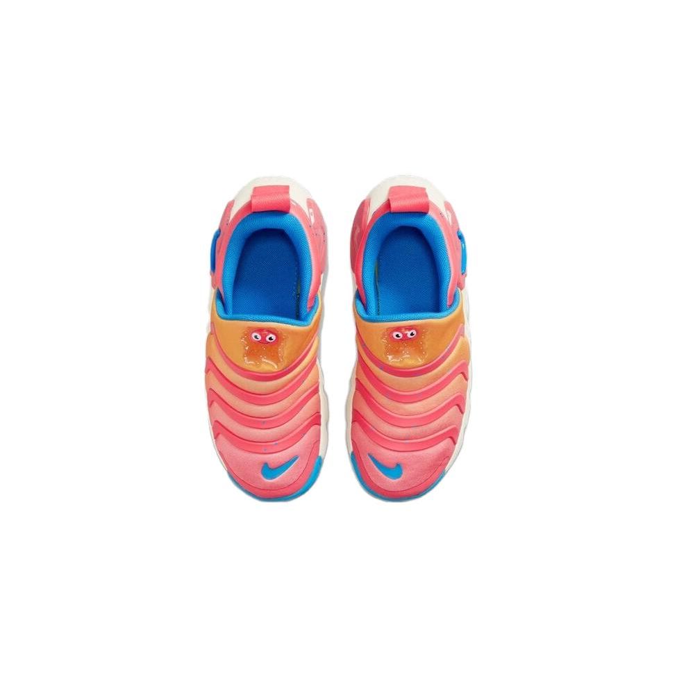 Nike Dynamo Go SE PS Sea Coral Vivid Orange Детские кроссовки Светло-фото-синий Summit-White DX6672-800
