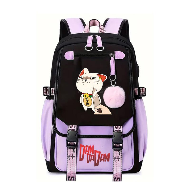 Large-Capacity Junior High School And High School Students With Surrounding Schoolbags Casual Backpack Korean Version