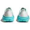 HOKA One One MACH 6 Нескользящие износостойкие низкие кроссовки для бега Женские Бело-голубые Кроссовки 1147810-WTCL