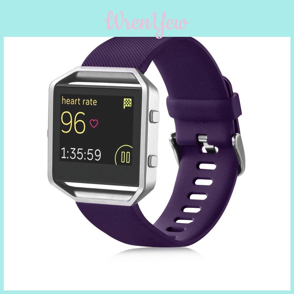 Спортивный силиконовый ремешок для часов Fitbit Blaze с надежной застежкой для тренировок и путешествий