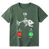 Fih Calling Graphic Tshirt Funny Phone Call Fishing Tshirts Unisex Unisex Fashion 100 Cotton Short Sleeve Oversized T Shirt Tops