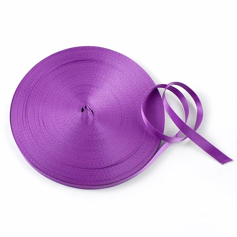 Meetee 45 метров 10 мм Нейлоновая Стропа Лента Ременные Ленты Декоративная Лента Ленточки Шнурки Косая Бейка Аксессуары для Рукоделия и Шитья