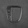 For Seat Leon 2005-2012 Carbon Fiber Central Gear Shift Control Panel Trim Cover Car Accessories Interior Decoration Sticker