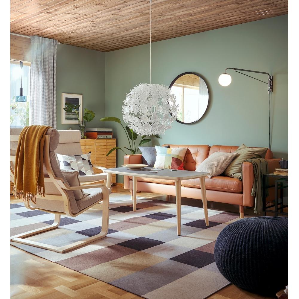 IKEA GRIMS S Подвесной светильник Grimsauce белый 55 см