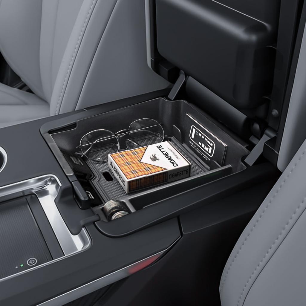 Для 2025 Acura MDX Подлокотник Ящик для хранения Лоток Органайзер Центральной консоли Дополнительное хранилище в автомобиле Аксессуары для интерьера центральной консоли