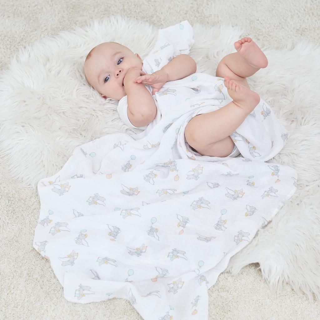 И Anay Swaddle Swaddle ESWC40007DIJB дамбо новые высоты 112x112 см [Aiden Essentials] (х 4)