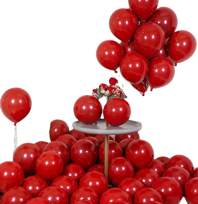 Party Decoration Metallic Pearly Latex Chrome Balloons