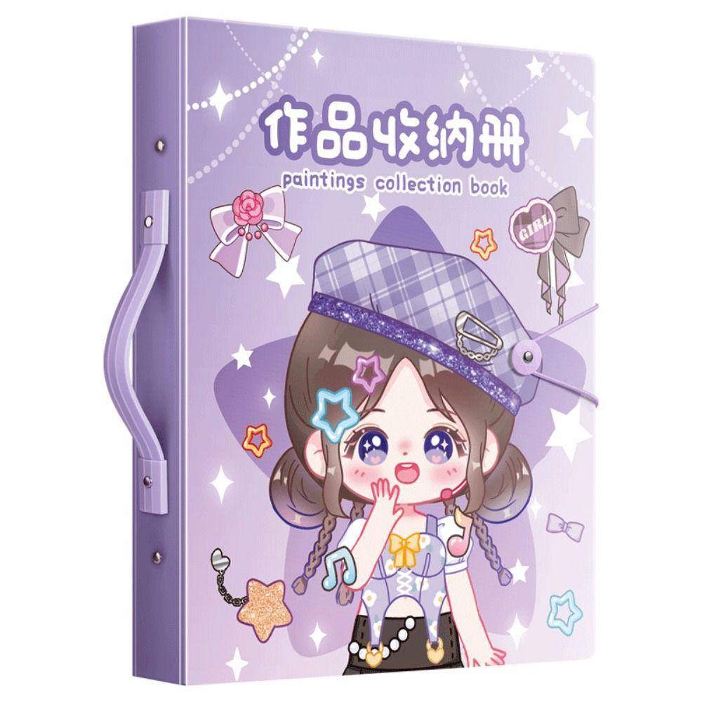 Сумка-органайзер для хранения листов для рисования A3/8K, фотоальбом, органайзер для бумаги для рисования, школьный, офисный