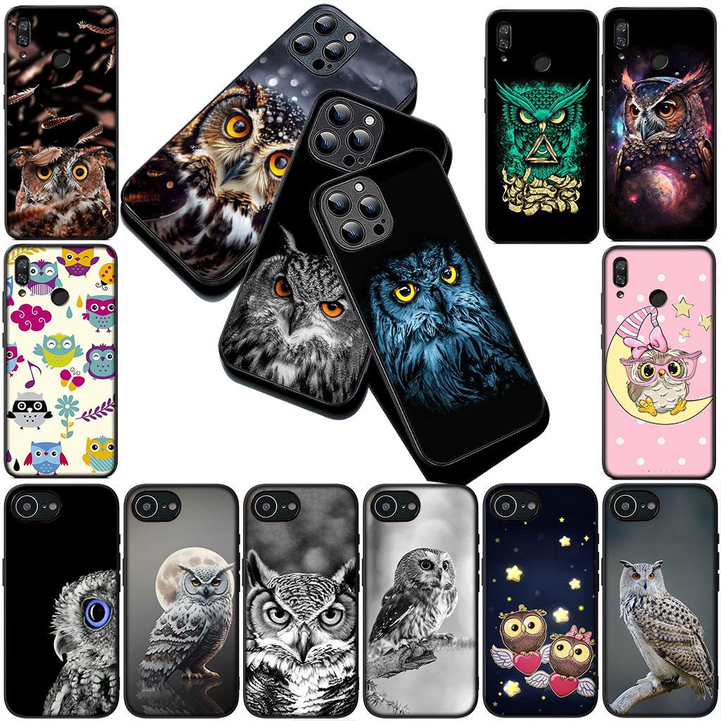 Casing Phone Cover for Xiaomi Redmi Note 12 11 10 A3 Pro 10A 10C 12C Note12 5G 4G Case Bird Owl Animal