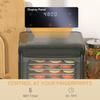 35-70 degrees C Six-Tray Food Dehydrator - Black