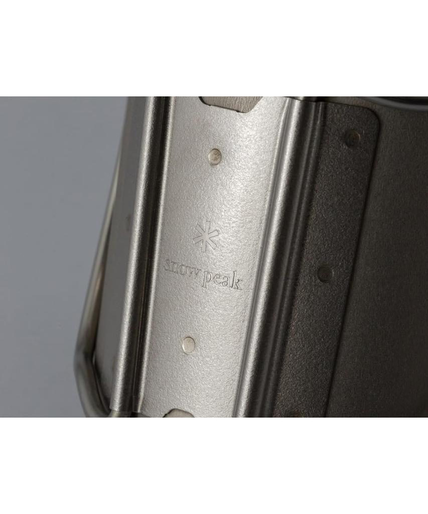 Snow Peak Titanium Single Mug Set Titanium Measuring Ideal for Outdoor and Starter Sets Peak Festival 2025 Autumn Limited FK-393, Cup, BBQ, Camping,