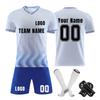 Personalised Shirts Kit Mens Girls With Name Number Custom Football Jerseys For Boys Training Suit