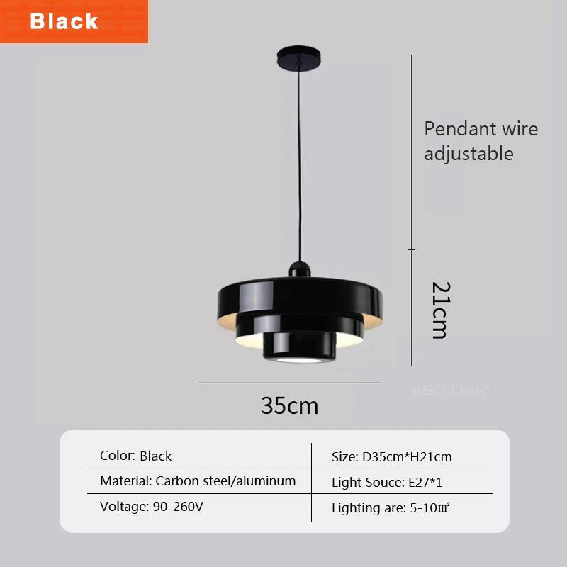 Nordic Creative LED Chandelier Restaurant Decoration Chandelier Carbon Steel Aluminum Dark Green Orange Living Room Lighting