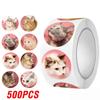 100-500pcs Cartoon Meme Cat Stickers For School Reward Stickers Gift Decor Lables Stationery Scrapbook Stickers