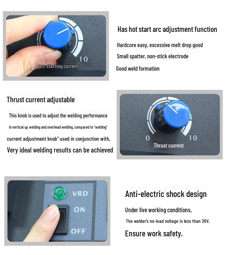 Rilon ZX7-315/400/500GT Industrial Inverter IGBT DC Welding Machine, 380V