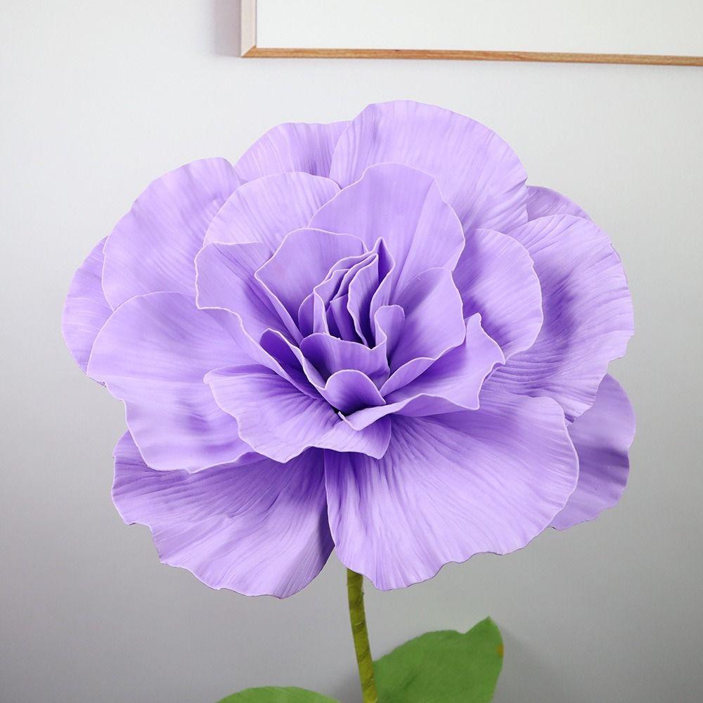 50см Имитация Оконного Цветка Гигантский Большой Сценический Цветок Новая ПЭ Роза Пена Цветок