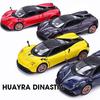 Pagani Huayra Dinastia Supercar Simulation Diecast & Toy Vehicles Sounds & Light Pull Back Car 1:Модель коллекции 32 сплава