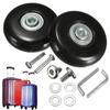 Resistant Flexible Silent Replacement Axles Repair Kit Travel Luggage  Wheels Casters  Repair Suitcase Parts Axles