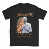 MMegadethed Band  TShirt Beach  Cotton T Shirts For Men Hipster Print Tee Shirt ShortSleeve Y2K Funny Tees