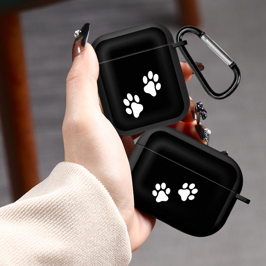 Милый Чехол-Крышка для Наушников с Отпечатком Лапки Для Airpods Pro2 Pro 2 3 4 Pro3 1