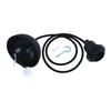 Lamp Socket, Pendant Lamp. P.SocketE27, Black, 100cm, Av. Threaded Ring, 1 Pc.