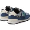 New Balance Nb 574 Leather Soft Comfortable Low Top Casual Shoes Kids Sneakers Blue PV574SOA