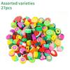 17/27pcs Soft Ceramic Material Fruit Style Clay Beads Interesting Fruit Beads Interval Clay Beads DIY Bracelet Necklace Earrings Keychain Foot Chain