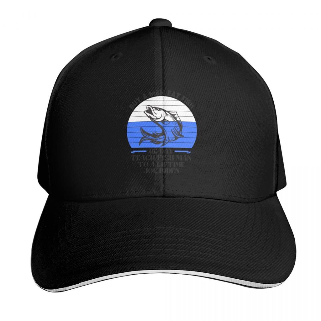 Buy A Unisex Eat Fish Baseball Cap Sunhat Visor party Hat Hat Luxury Brand Caps For Women Unisexs