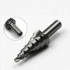 4-16.5mm HSS Step Drilll Bit For Wood Metal Hole Cutter Drilling Tools Spiral Groove Core Drill Bit