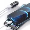 AAADL1 Car Fast Charger USB Type-C Ports Power Adapter Accessories For Honda Civic Fit Jazz Accord Pilot CRV Odyssey Passport City HRV