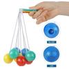 Latto Toy Lato Toy Tok Tok Старая школьная игрушка Click Clack Ball Bump Ball Щелкуны Декомпрессионный мяч Pro-clackers Ball ZPG
