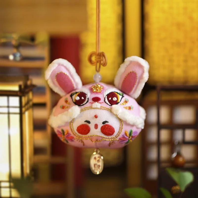 Dragon Boat Festival Sachet Perfume Bag Embroider Handmade DIY Material Package Zodiac Protective Talisman Chinese Ancient Style Small Pendant