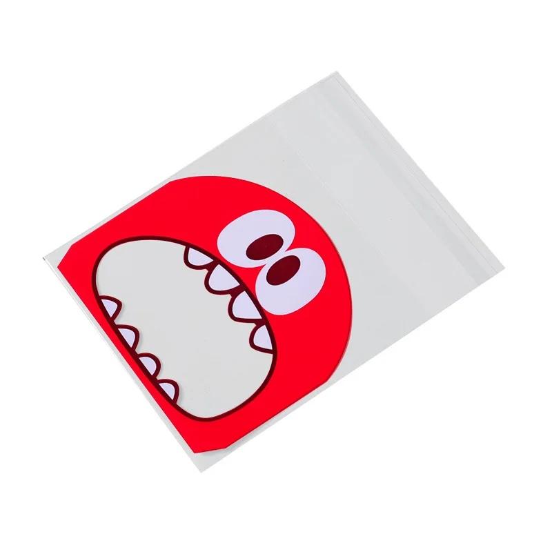 100-500pcs Transparent Plastic Bag Candy Cookie Gift Bag Clear OPP Self Adhesive Pouch For Birthday Party Candy Packaging Bag