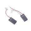 2PCS 1617014135 Carbon Brushes for GBH5-40DE GBH7-45DE Impact Drill Replacement 12.5x6.4x25.2mm