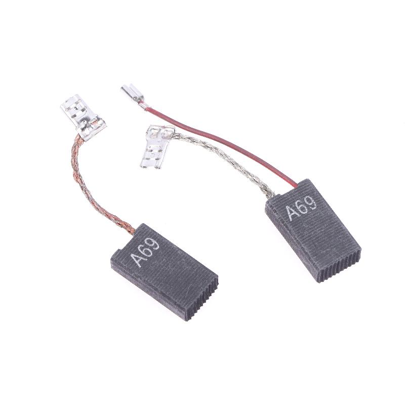 2PCS 1617014135 Carbon Brushes for GBH5-40DE GBH7-45DE Impact Drill Replacement 12.5x6.4x25.2mm