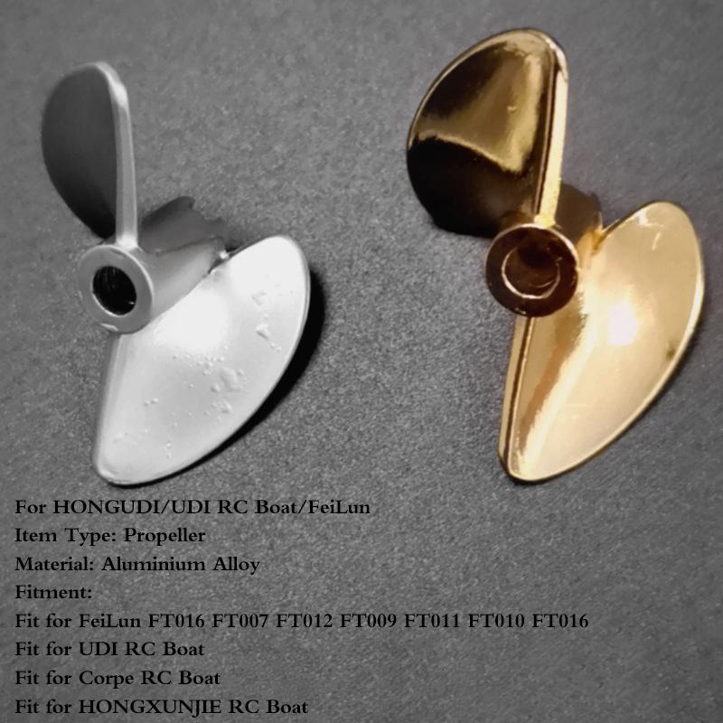 2-лопастной пропеллер для радиоуправляемой лодки/Feilun Ft016 Ft007 Ft012 Ft009 Ft011 Ft010 Ft016