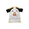 adidas X McDonalds Полосатый Пуловер Удобная Футболка с Коротким Рукавом Унисекс Топы KB1559
