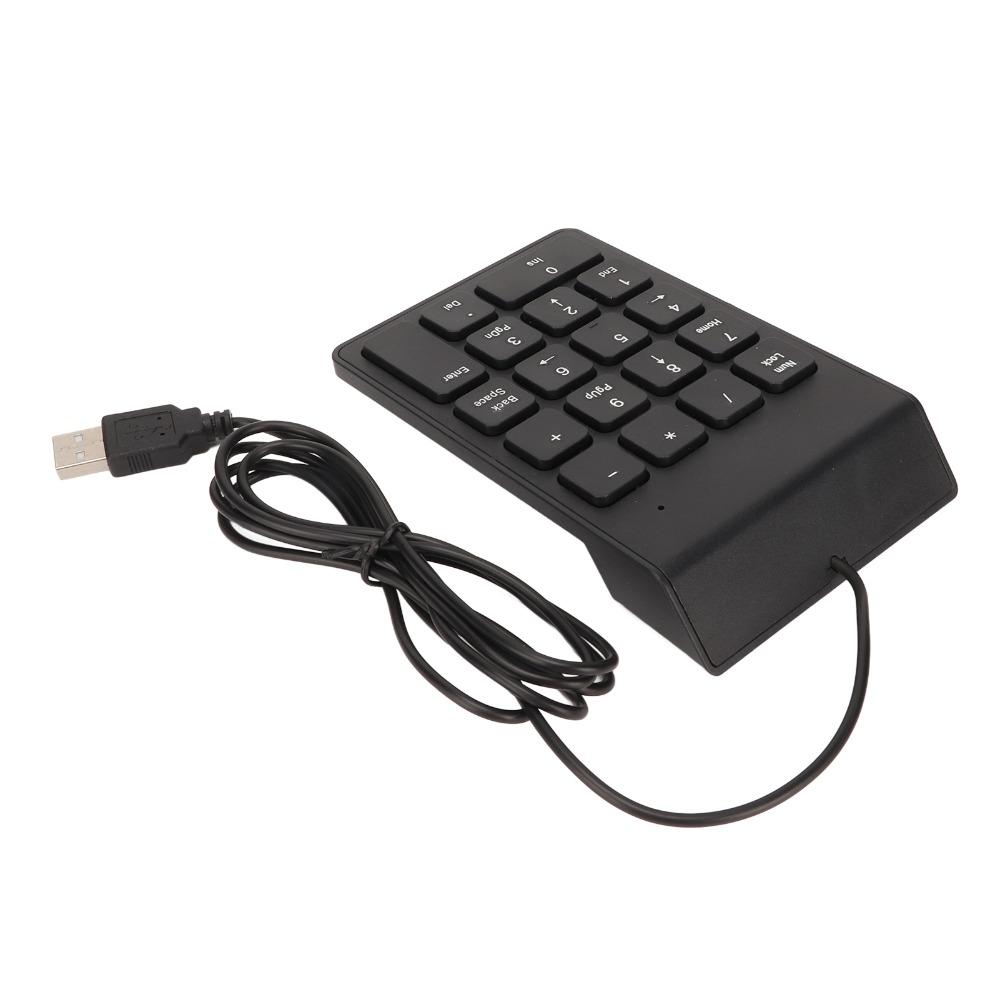 1PCS/2PCS 18 Keys USB Numeric Keypad Easy Installation Mechanical Number Pad  Office