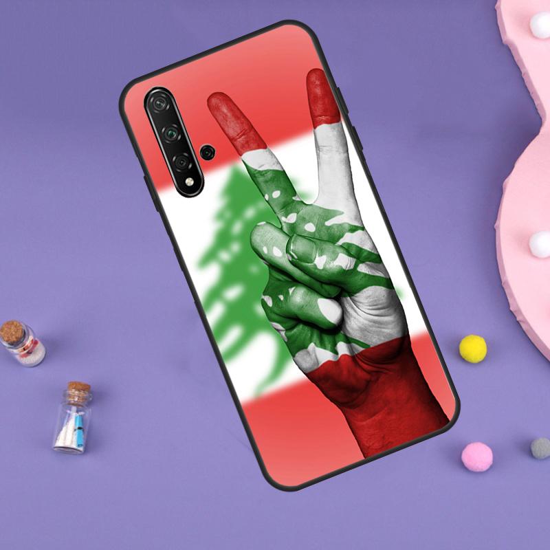 Lebanon Flag Map Case For Huawei Nova 10 9 SE 11 Pro 11i 8i 7i 3i Y60 Y61 Y70 Y90 Y91 P20 P40 P30 Lite Cover