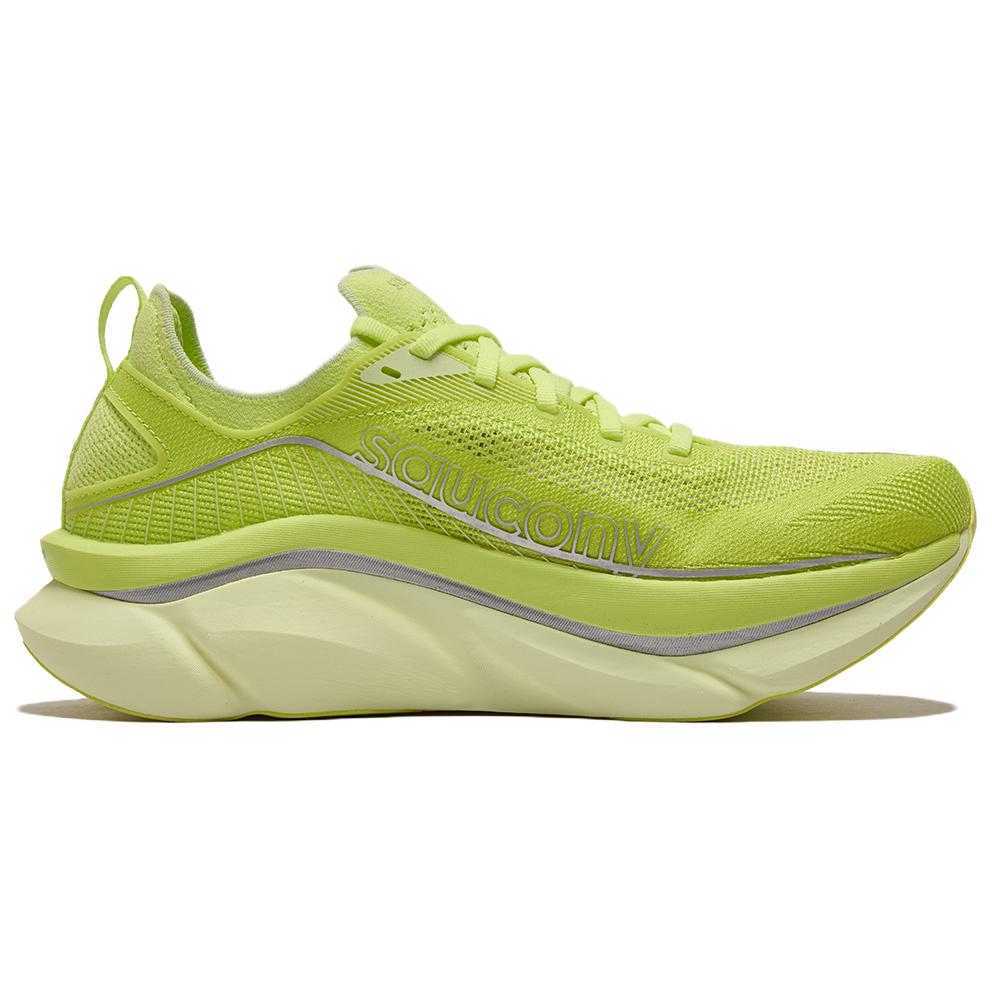 Мужские кроссовки Saucony Endorphin Elite Wing 3 Беговая обувь Унисекс Желто-зеленые