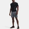 Under Armour HeatGear Vent Short Sleeve Compression Fitness Shirt Men Tops Black 1362452-001