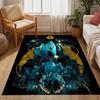 Magical Forest Guardian Themed Anti-Slip Rugs - Polyester Home Decor, Suitable for Bedrooms, Living Rooms, Doorways, Studios, and Decorations